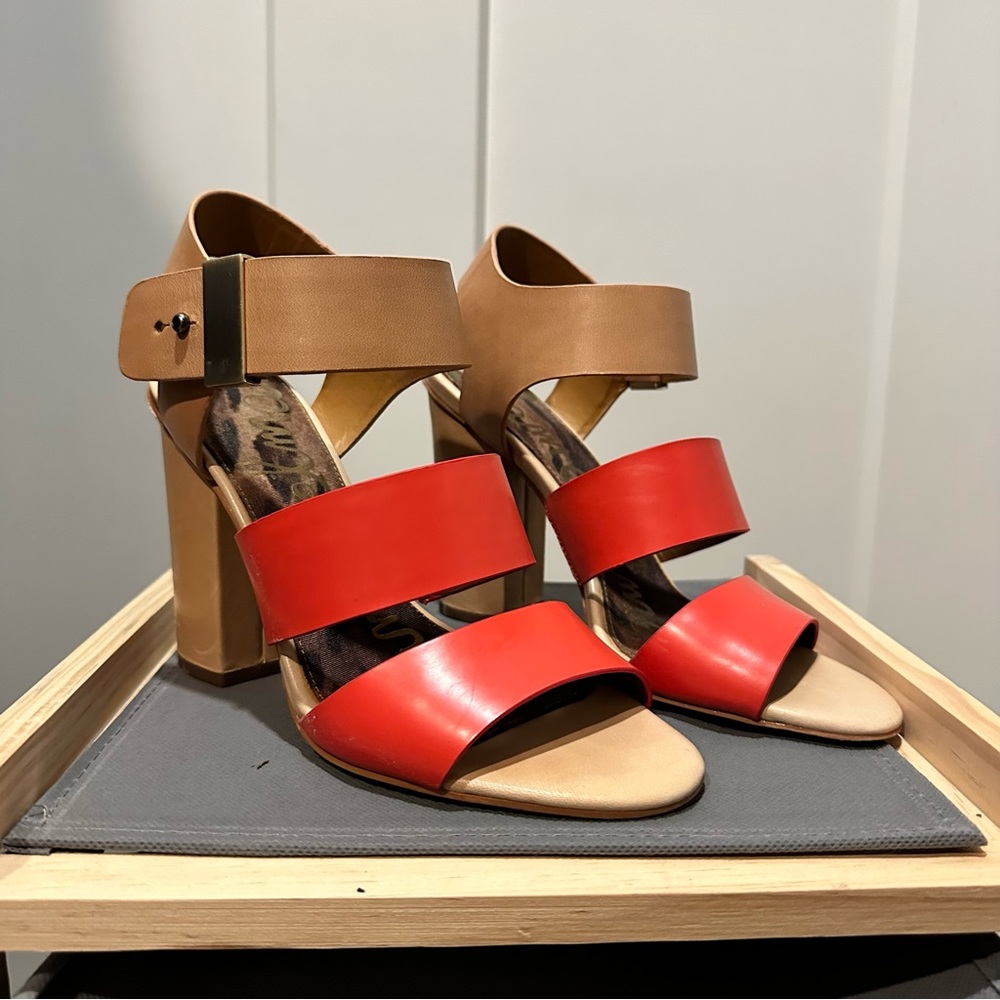NWOT Sam Edelman Block heels size 7.5